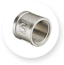 Муфта и ниппель из латуни Латунные муфта и ниппель